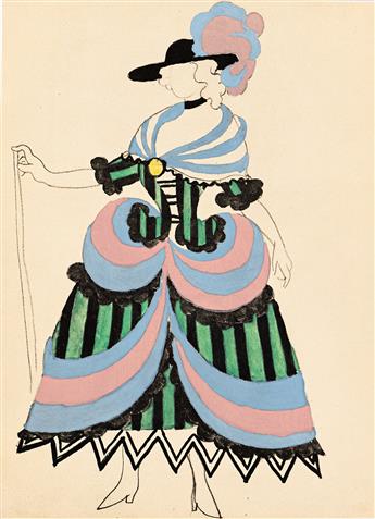 Picasso, Pablo (1881-1973) Trente-Deux Reproductions des Maquettes en Couleurs daprès les Originaux des Costumes & Décor par Picasso p